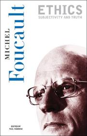 Cover of: Ethics (Essential Works of Foucault, 1954-1984 , Vol 1) by Michel Foucault