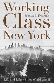 Cover of: Working-Class New York by Joshua B. Freeman