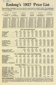 Cover of: Emlong's 1927 price list