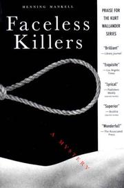 Cover of: Faceless Killers by Henning Mankell, Henning Mankell