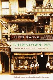 Cover of: Chinatown, NY by Peter Kwong