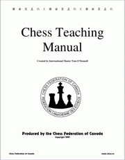 Cover of: Chess Teaching Manual by Tom O'Donnell
