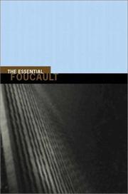 Cover of: The Essential Foucault by Michel Foucault, Nikolas Rose