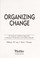 Cover of: Building teams : structured change for results