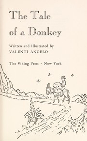 Cover of: The tale of a donkey. | Valenti Angelo