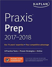 Cover of: Praxis Prep 2017-2018 | 