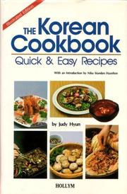 Cover of: The Korean Cookbook by Judy Hyun