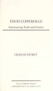Cover of: David Copperfield : interweaving truth and fiction by 