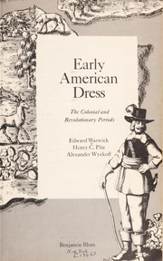 Cover of: The History of American dress. | 