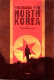 Cover of: Negotiating with North Korea | Richard Saccone