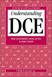 Cover of: Understanding DCE by Ward Rosenberry