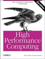 Cover of: High Performance Computing by Kevin Dowd