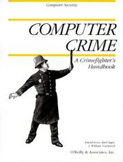 Cover of: Computer Crime: A Crimefighter's Handbook