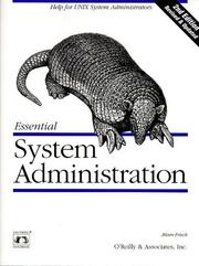 Cover of: Essential System Administration