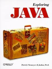 Exploring Java by Patrick Niemeyer