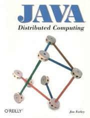 Cover of: Java Distributed Computing