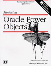 Cover of: Mastering Oracle Power Objects | Rick Greenwald