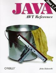 Cover of: Java AWT reference