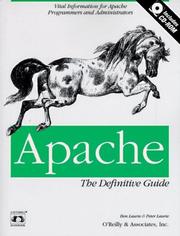 Cover of: Apache: the definitive guide