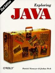 Cover of: Exploring Java by Patrick Niemeyer