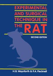 Cover of: Experimental and Surgical Techniques in the Rat by H. B. Waynforth, Paul A. Flecknell
