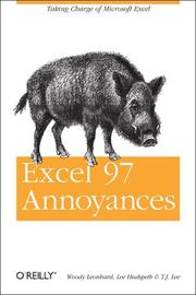 Cover of: Excel 97 annoyances