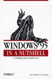 Cover of: Windows 95 in a Nutshell: A Desktop Quick Reference