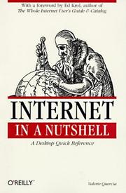 Cover of: Internet in a Nutshell by Valerie Quercia