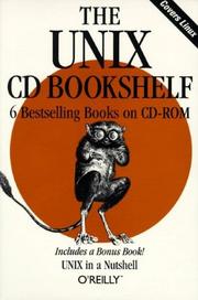 Cover of: Unix Cd Bookshelf (Contains 6 books and software)