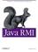 Cover of: Java RMI