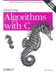 Cover of: Mastering algorithms with C