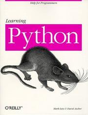 Cover of: Learning Python by Mark Lutz
