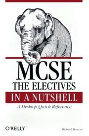 Cover of: MCSE by Michael G. Moncur