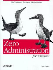 Cover of: Zero administration for Windows