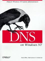 Cover of: DNS on Windows NT