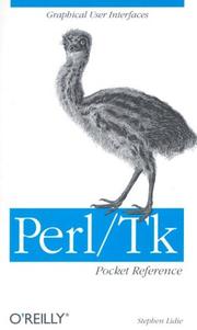 Cover of: Perl/Tk: Pocket Reference
