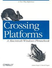 Cover of: Crossing Platforms: A Macintosh/Windows Ührasebook
