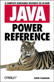 Cover of: Java Power Reference: A Complete Searchable Resource on CD-ROM