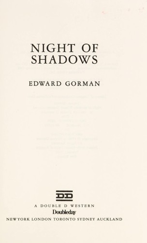 Night of shadows by Gorman, Edward.