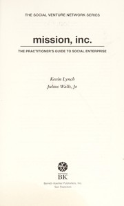 Cover of: Mission, Inc. | Kevin Lynch