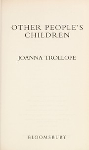 Cover of: Other people's children by Joanna Trollope