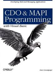 Cover of: CDO & MAPI Programming with Visual Basic: by Dave Grundgeiger