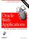 Cover of: Oracle web applications