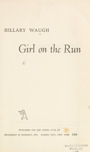 Cover of: Girl on the run.