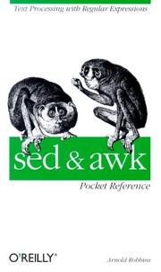 Cover of: sed & awk: Pocket Reference