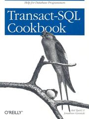 Cover of: Transact-SQL Cookbook (O