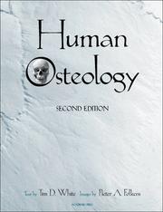 Human Osteology by Tim D. White
