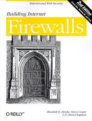 Cover of: Building Internet Firewalls by Elizabeth D. Zwicky