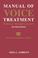 Cover of: Manual of voice treatment