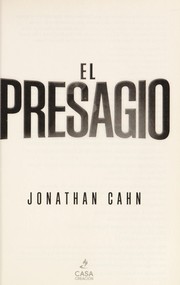Cover of: El presagio by Jonathan Cahn